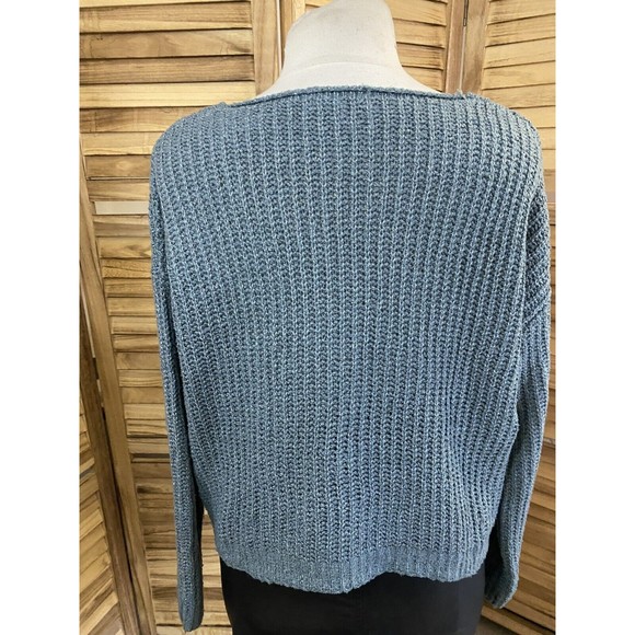 Juniors Aqua Slouch Sweater XL EUC - Picture 8 of 8